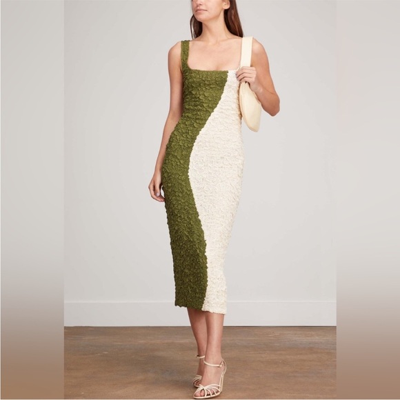 NWT Like new Mara Hoffman FULL CIRCLE SLOAN Popcorn DRESS $725 - Picture 4 of 9